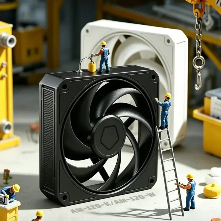 ID-COOLING unveils AM-120-K fan with three-phase motor and closed-loop control