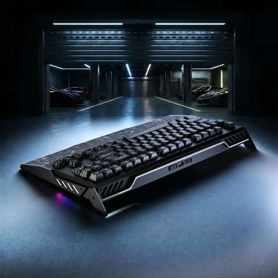 Dareu GT87 keyboard with TMR magnetic switches and RGB lighting