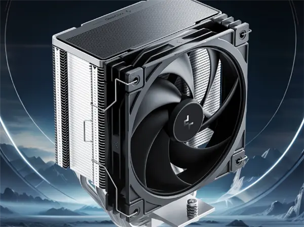 DeepCool AK600 Series CPU Coolers Launch with Single Tower, Six Heat Pipes