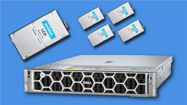 Dell and Kioxia Launch 2U Server with 9.8PB Flash Storage Using 40 SSDs