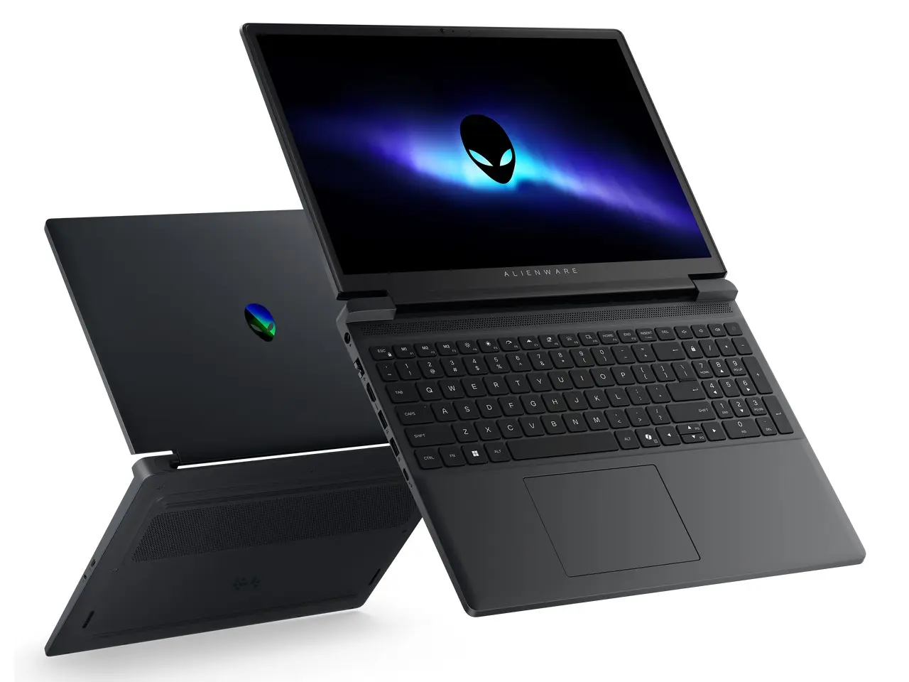 Alienware 15 gaming laptop with 15.3-inch 165Hz display and dual-fan cooling system