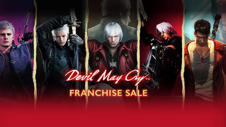 Capcom Devil May Cry franchise bundle available on Steam for 84 percent off the original price.