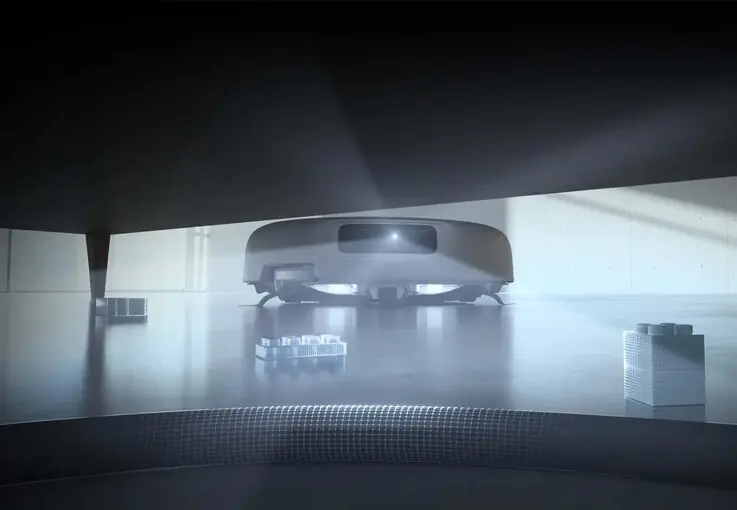 DJI Romo P2 robot vacuum with 36,000 Pa suction