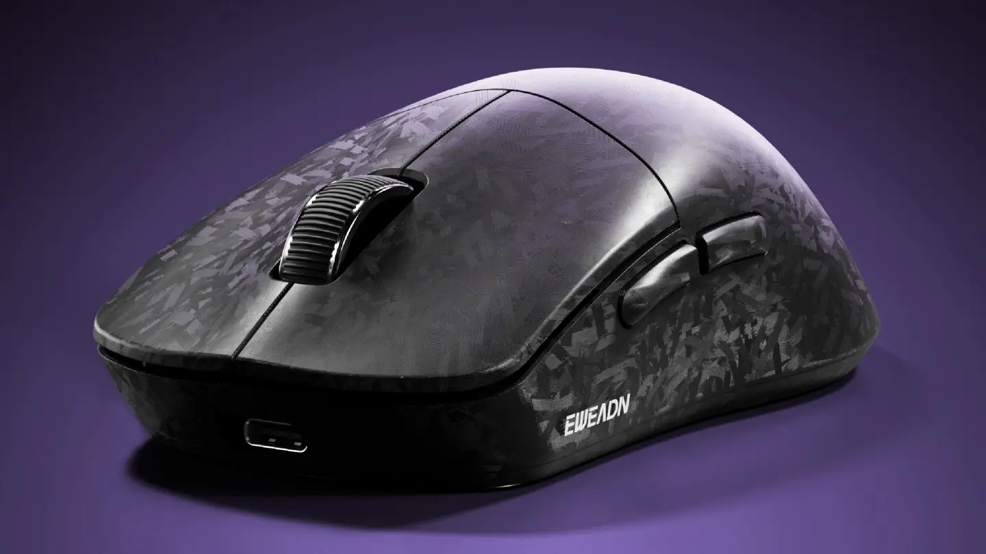EWEADN X23 and X23L gaming mice with PixArt PAW3315 optical sensor and Huanuo 80M mechanical micro-switches