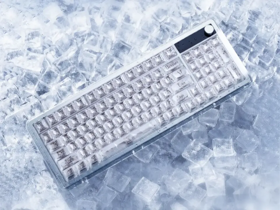EWEADN MUSE M98 Ice Pro Keyboard Launches with Transparent Design and Color Screen