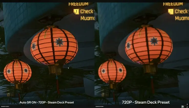 Microsoft Auto Super Resolution NPU upscaling technology interface