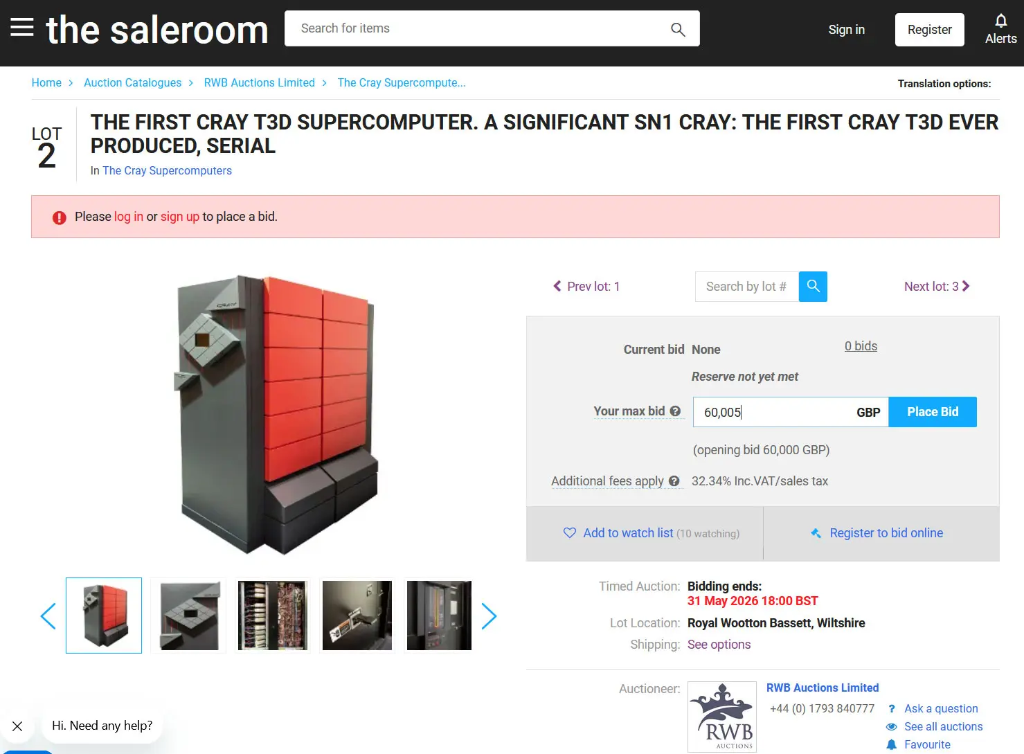 Historic Cray T3D supercomputer ranked as fastest in Europe by TOP500 data from June 1996.