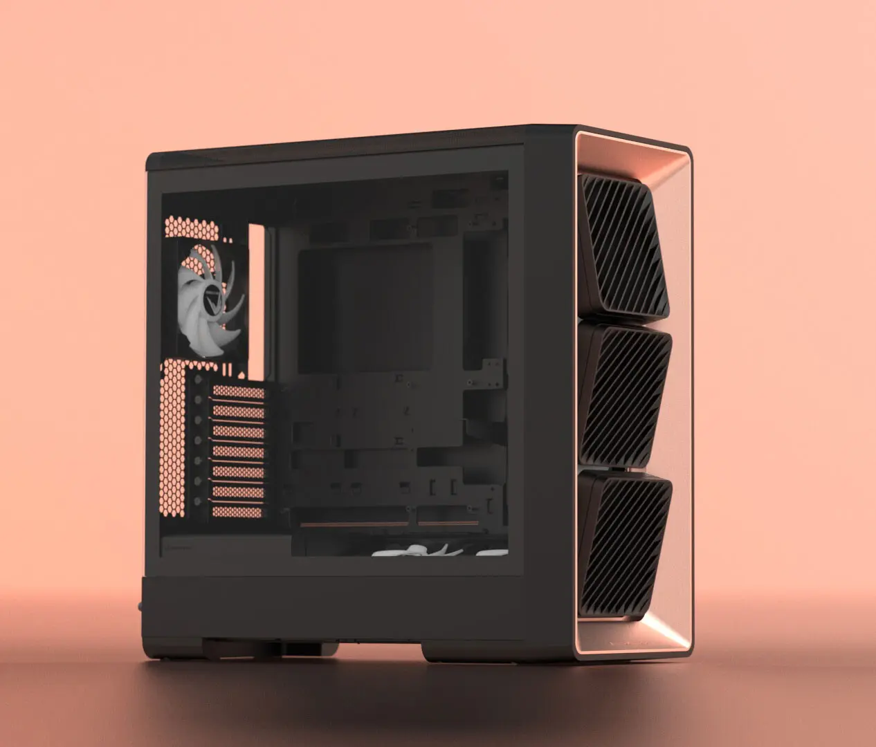 Formula V Line Air Power G10 mid-tower case overview