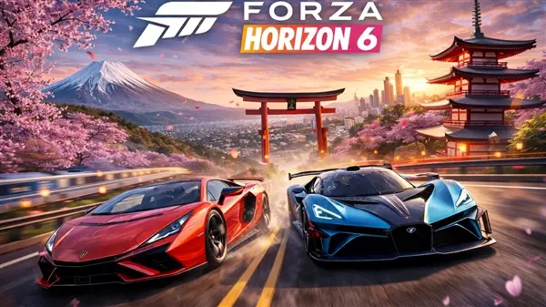 Forza Horizon 6 Japan setting with ray tracing and DLSS 4