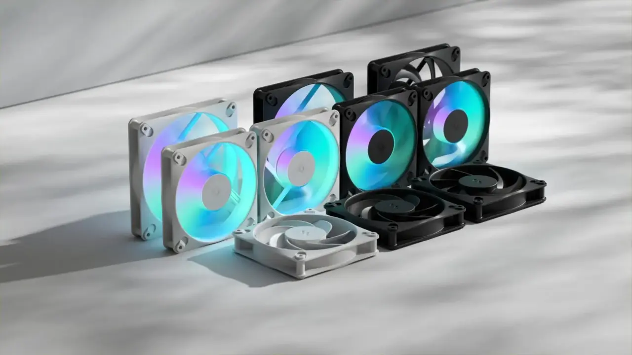Fractal Dynamic 3 Fans Add PWM, RGB, and Reverse Airflow Options