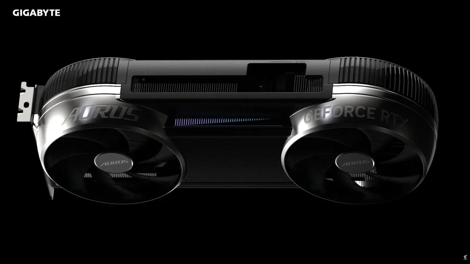 Gigabyte AORUS RTX 5090 Infinity all-metal design with 32GB GDDR7 memory