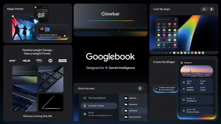 Googlebook launch window set for late September 2026 with unknown pricing and hardware specifications.