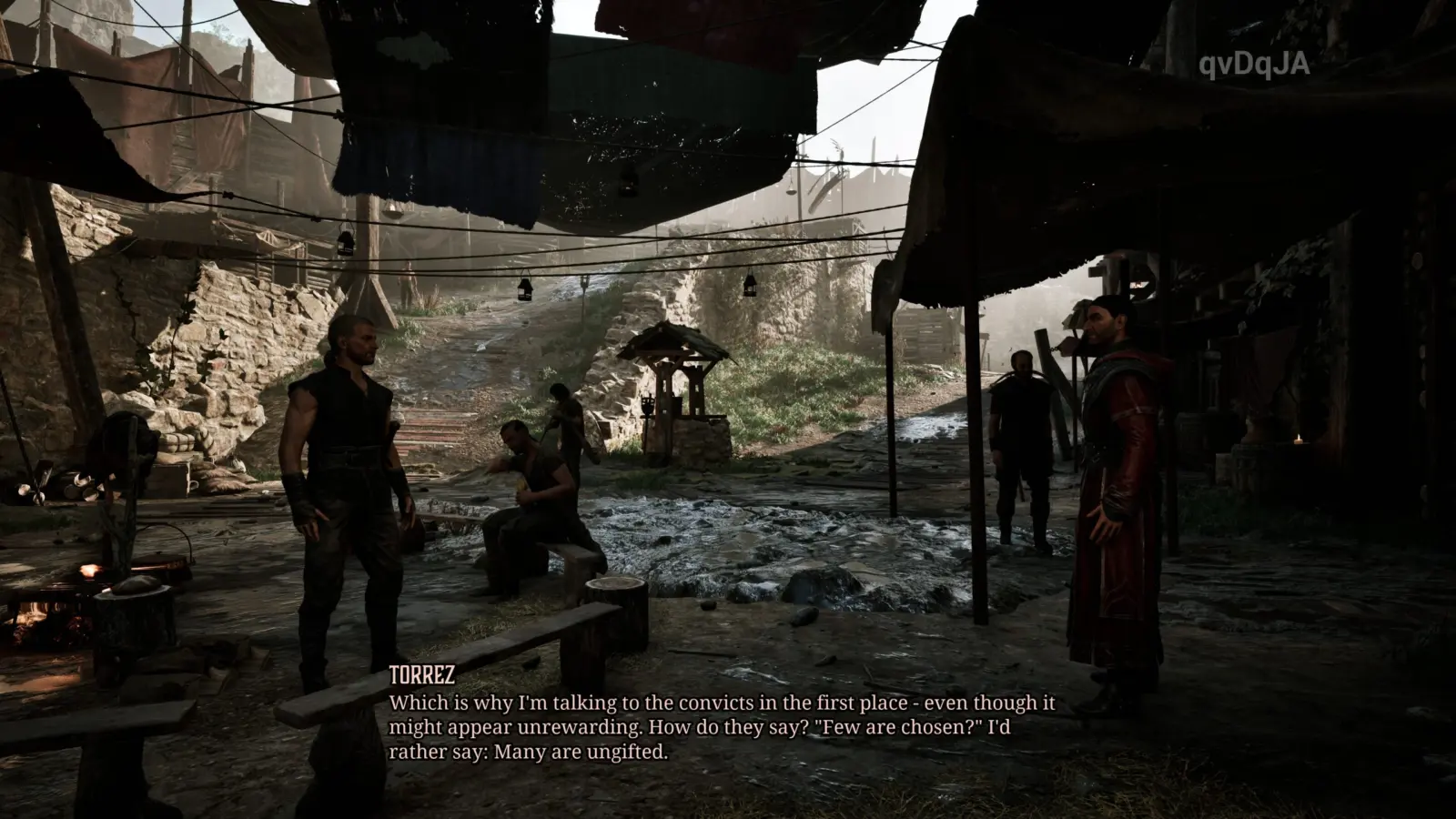 Old Camp preview area demonstrating directional combat and combo systems