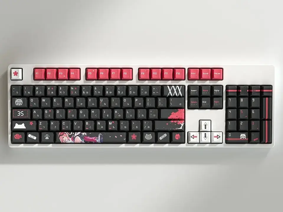 HYTE x Sakura Miko Collaboration Keycap and Mouse Pad Set Announced