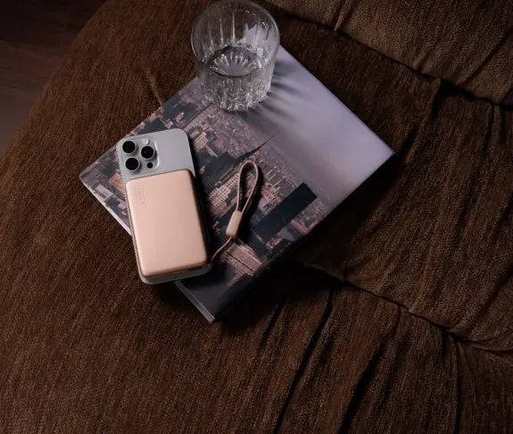 INIU SnapGo Air powerbank with magnetic aluminum body and 45W fast charging