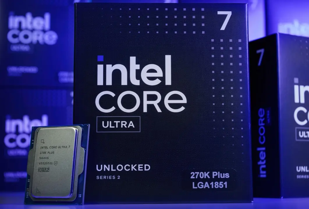 Intel Core Ultra 7 270K Plus Drops to $259 at Microcenter, Delidded Version Costs $525