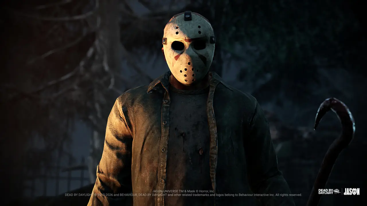Jason Voorhees stealth ability Omnipresent Evil lets him disappear from the map and track survivors with footprints.