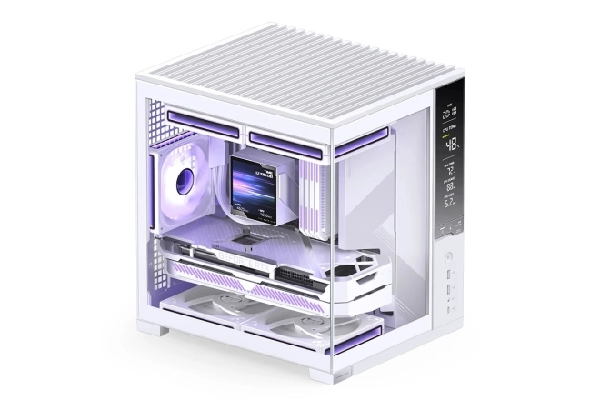 JONSBO D34 Micro-ATX case supports GPUs up to 333 mm and CPU coolers up to 165 mm high with four PCI slots.