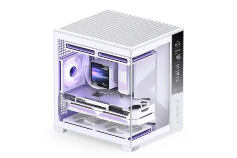 JONSBO D34 Micro-ATX case supports GPUs up to 333 mm and CPU coolers up to 165 mm high with four PCI slots.