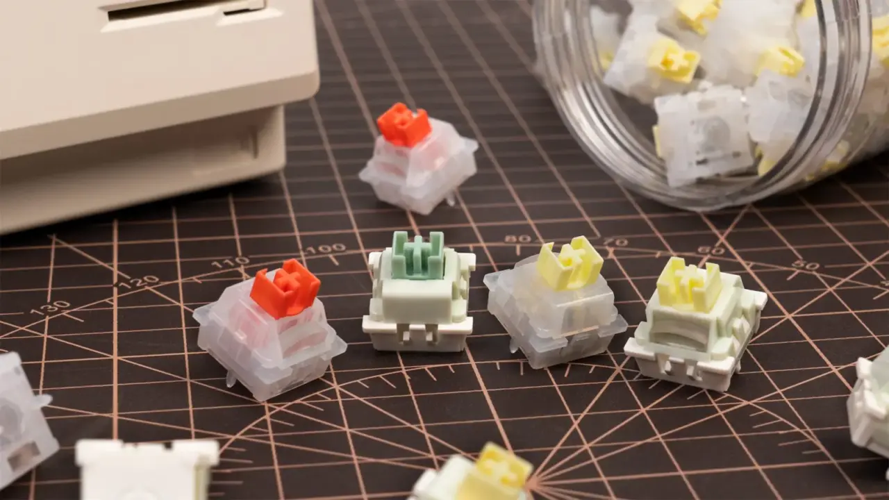 Keychron Enriches Lime Magnetic Switch Family with 1 Linear and 2 Tactile Options