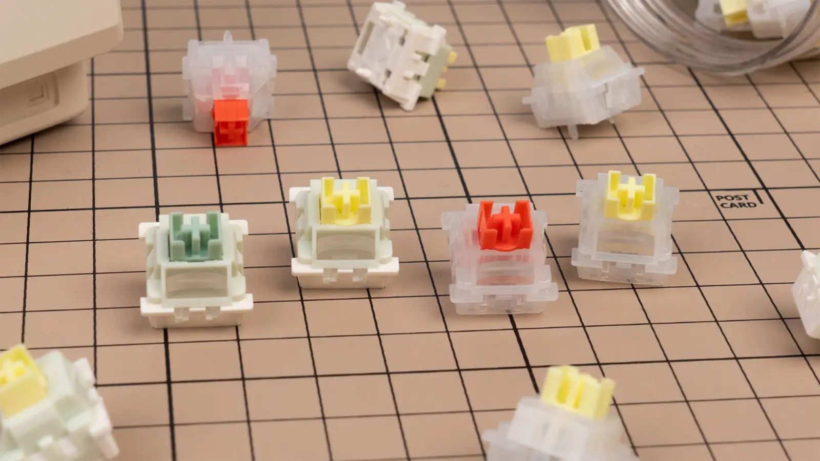 Keychron Lime Magnetic Switch Banana and Silent Banana tactile variants offer distinct typing feedback compared to standard linear magnetic switches.