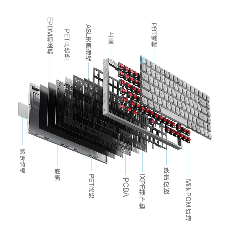 Keychron J9 Ultra 8K tri-mode connectivity and 8kHz polling rate