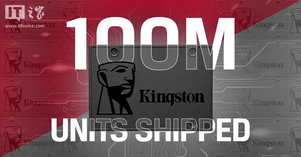 Kingston A400 SATA SSD Surpasses 100 Million Units Shipped After 9 Years