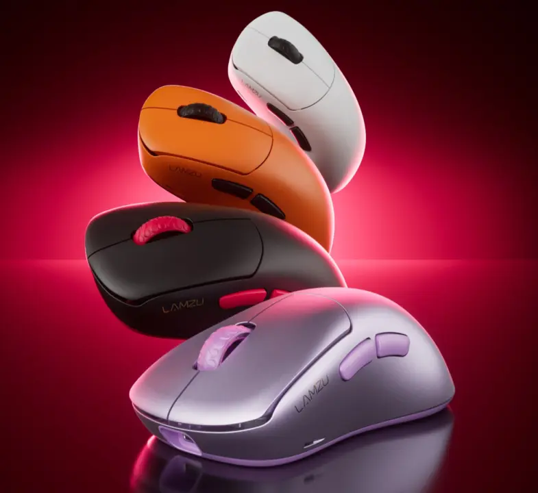 LAMZU Thorns V2 Gaming Mouse Launches With 50K CPI Sensor and 8kHz Polling