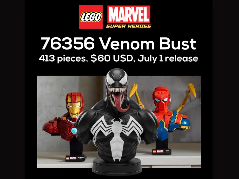 LEGO Venom Bust