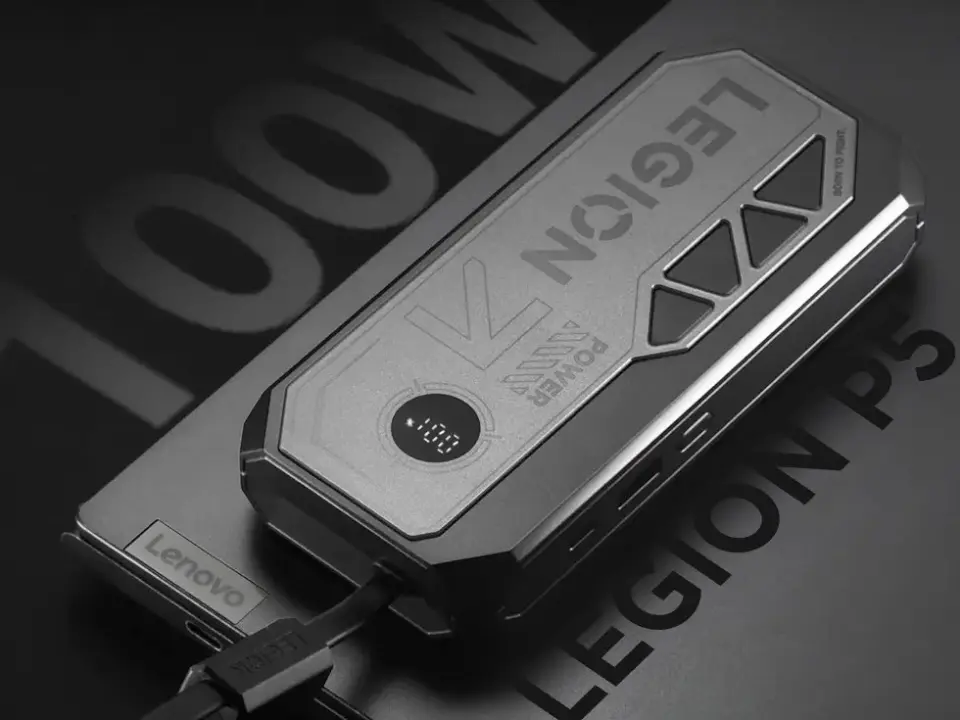 Lenovo Legion P5 10000 Power Bank Offers 100W Charging for Handhelds and Laptops