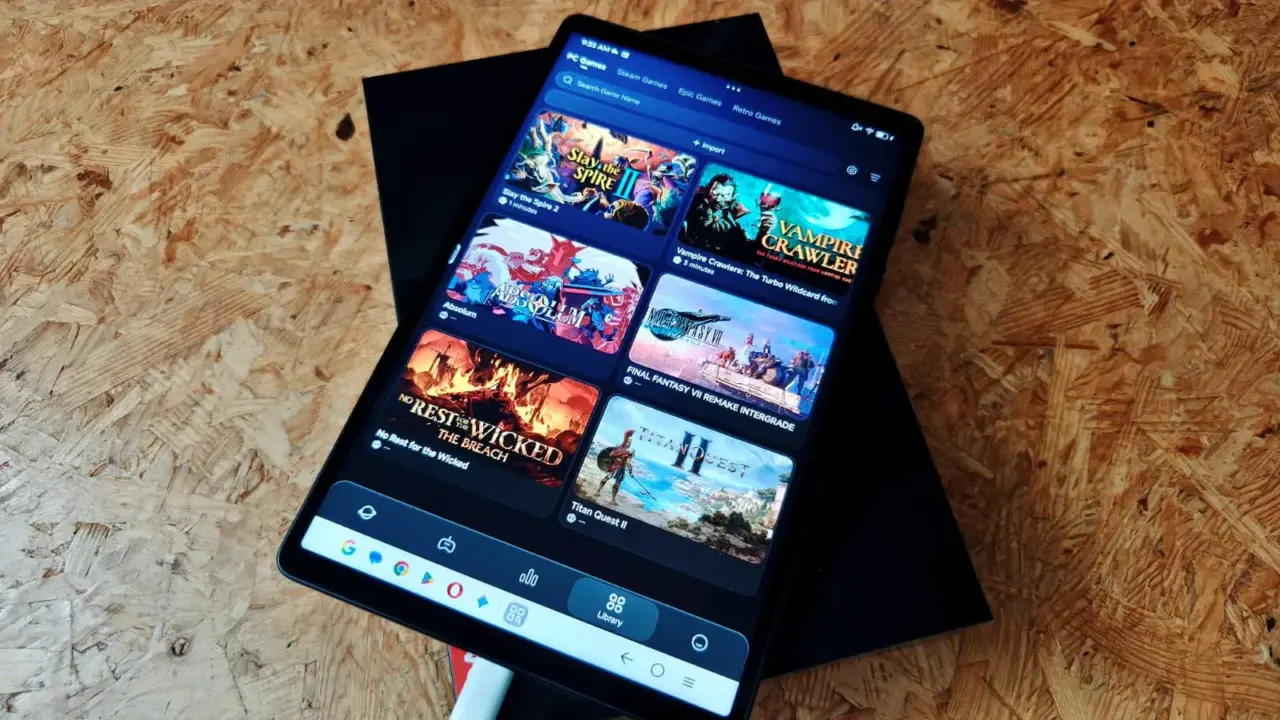 Lenovo Legion Tab 5 Tested with GameHub 6.0 Beta for PC Gaming