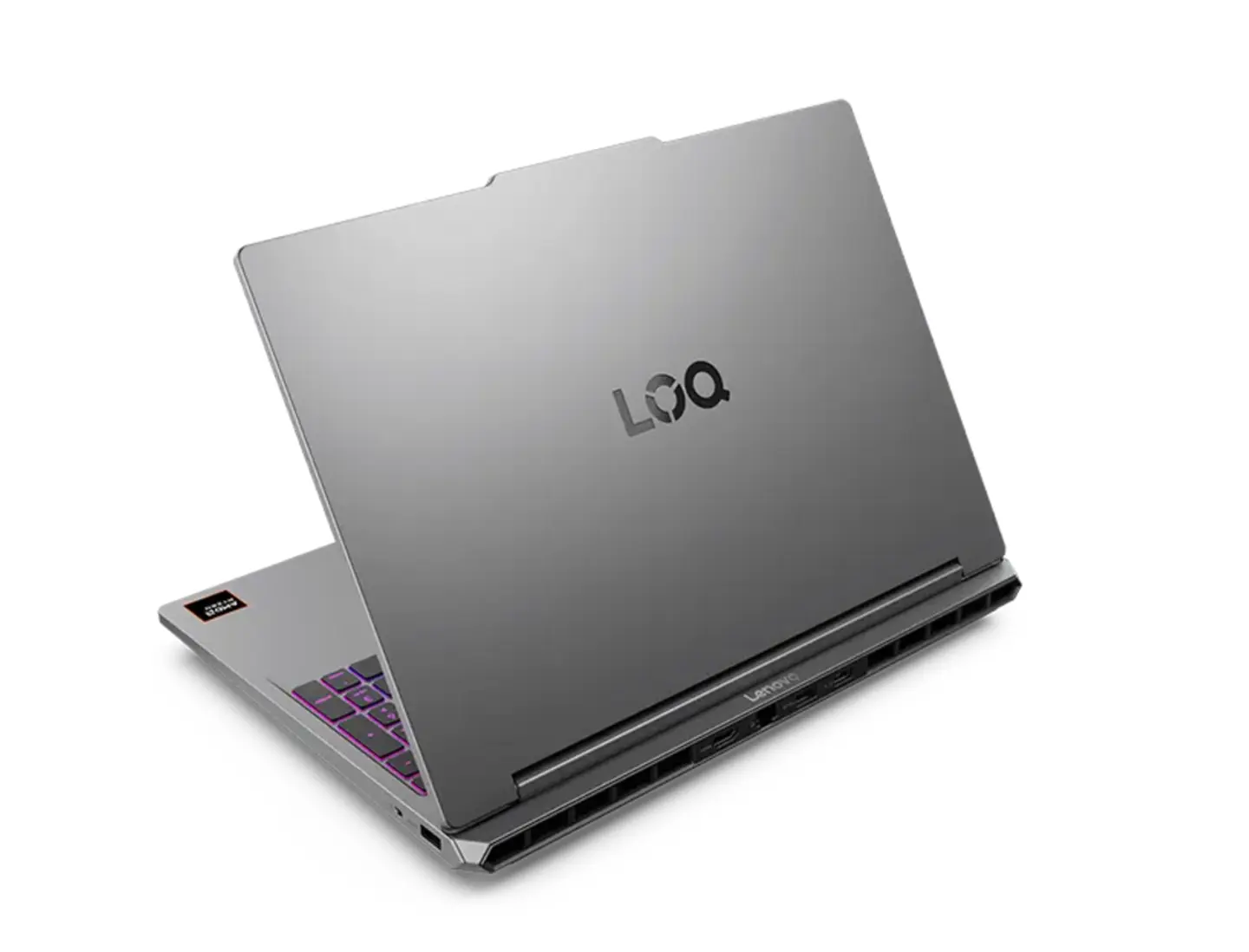 LOQ 15 gaming laptop available in green color scheme with optional matching wireless mouse accessory
