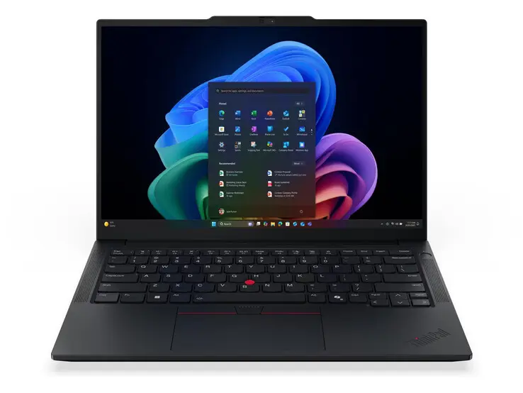 Lenovo ThinkPad E14 Gen 8 laptop with Intel Core Ultra 5 325 processor and upgradeable DDR5 RAM configuration