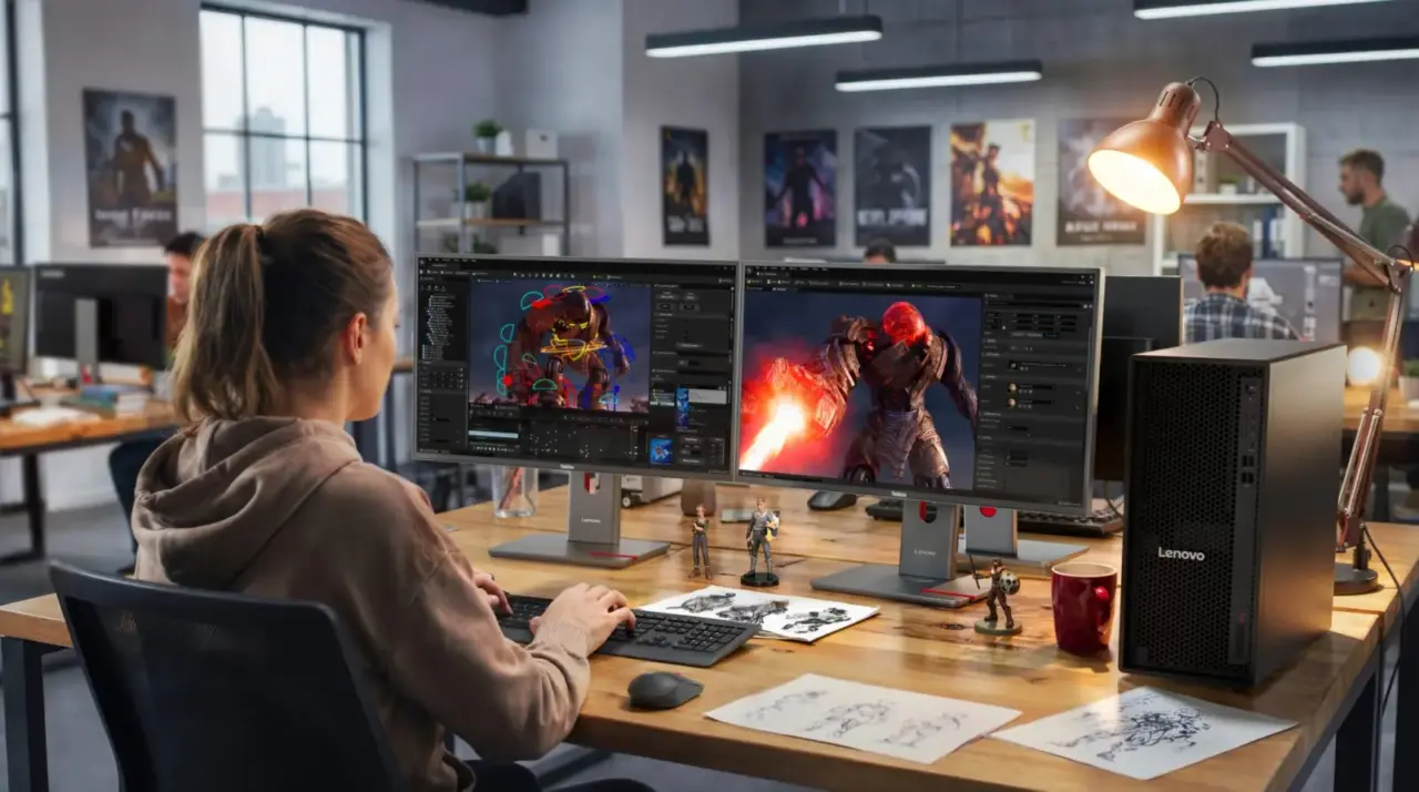 Lenovo ThinkStation P4 Debuts AMD 3D V-Cache and RTX Pro 6000 Blackwell