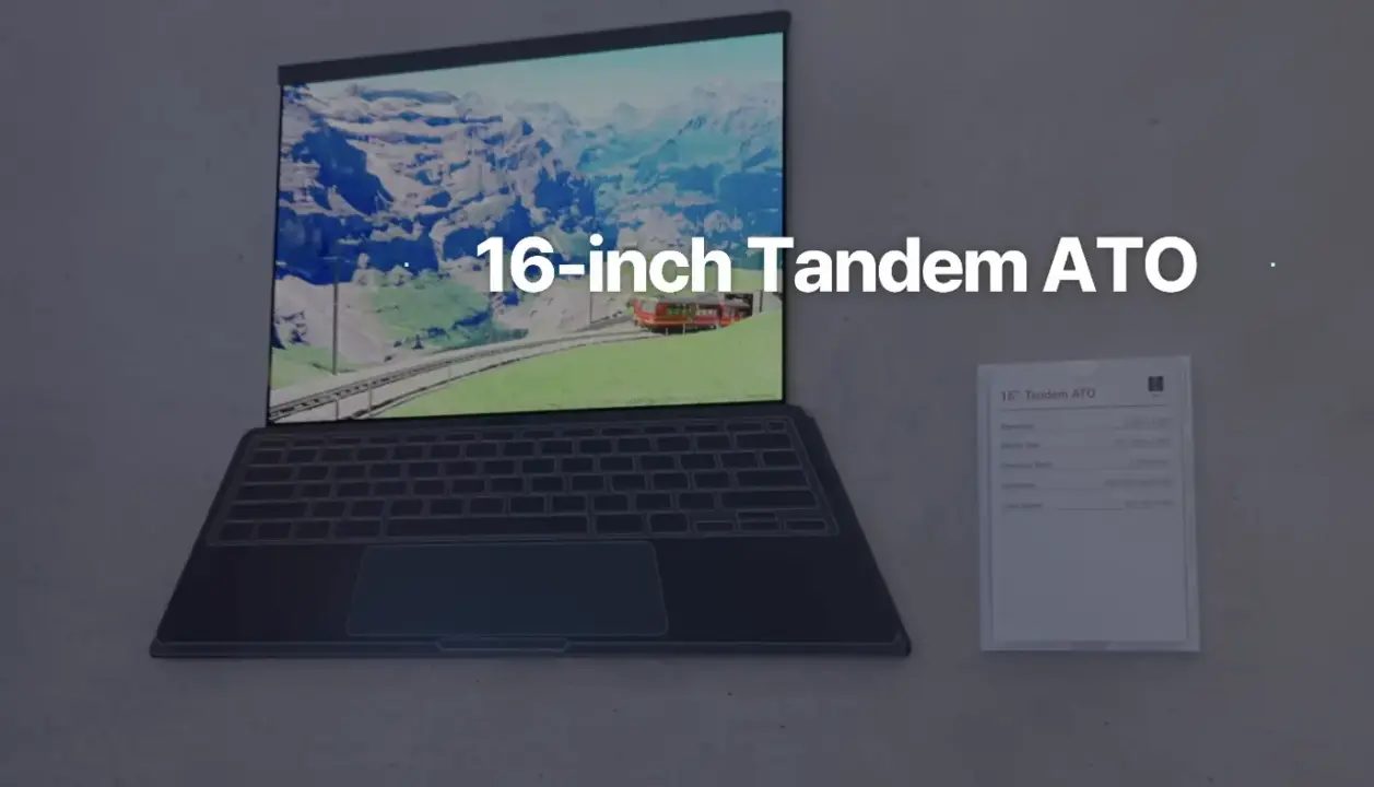 LG Tandem ATO OLED Panel Promises 2.3 Hours More Laptop Battery Life