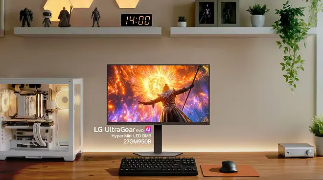 LG Unveils UltraGear evo GM9 Hyper Mini LED 5K Gaming Monitor
