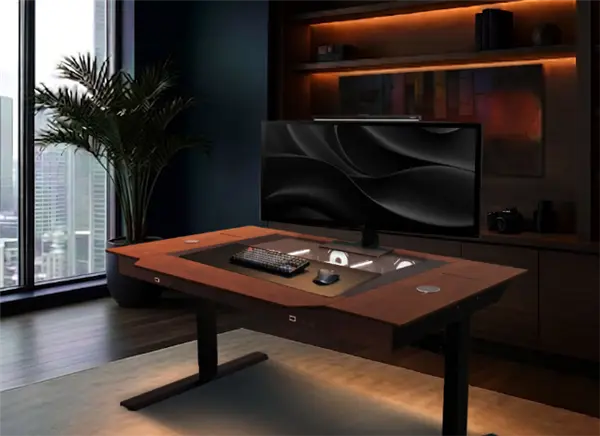 Lian Li DK-07 WOOD Height-Adjustable Desk Launched at 8999 Yuan