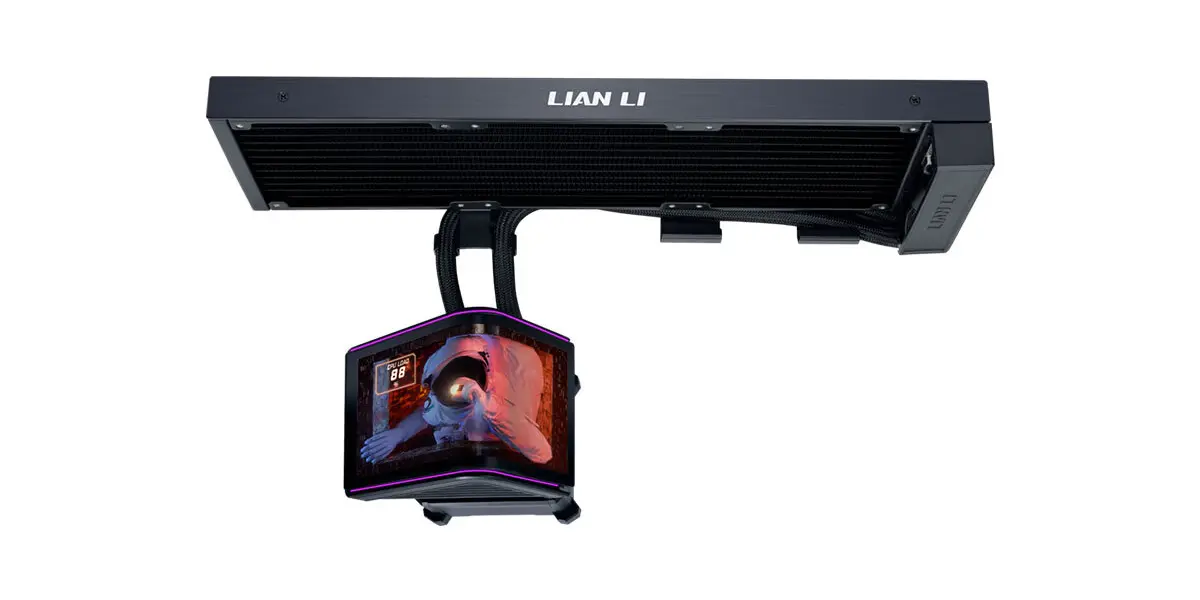 Lian Li HydroShift II OLED Curved Display Edition AIO Cooler Launches