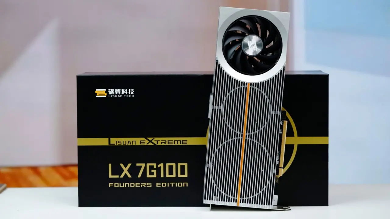 Lisuan LX 7G100 GPU sells out over 30,000 preorders in China within 48 hours