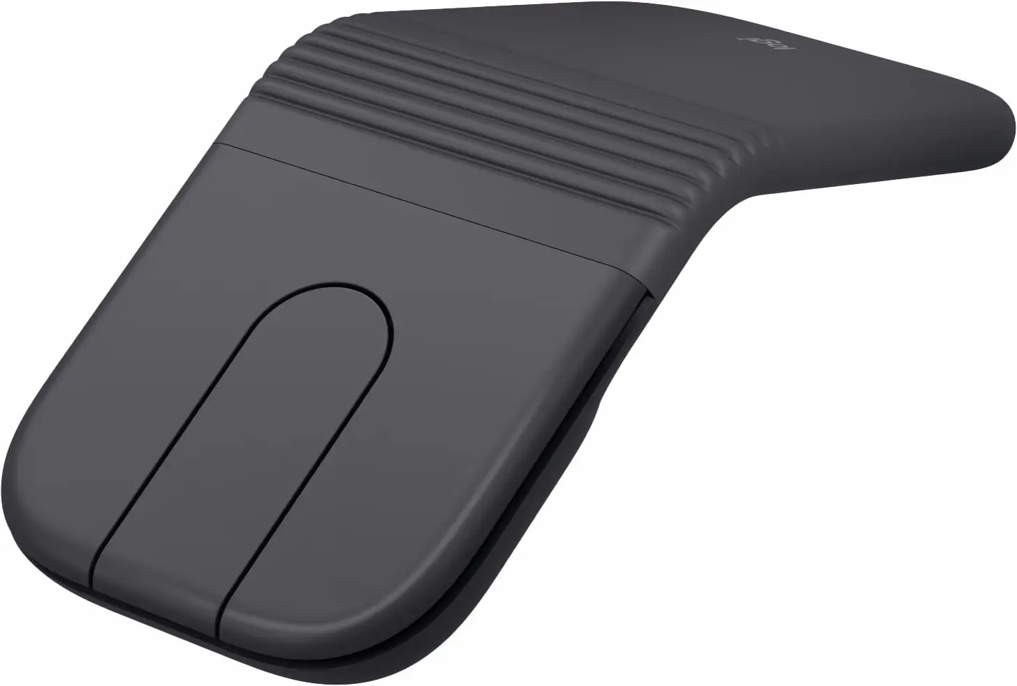Logitech wireless mouse with adaptive touch scrolling area