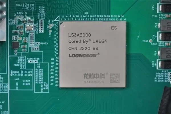 Loongson 3A6000 CPU Shipments Exceed One Million Units in China