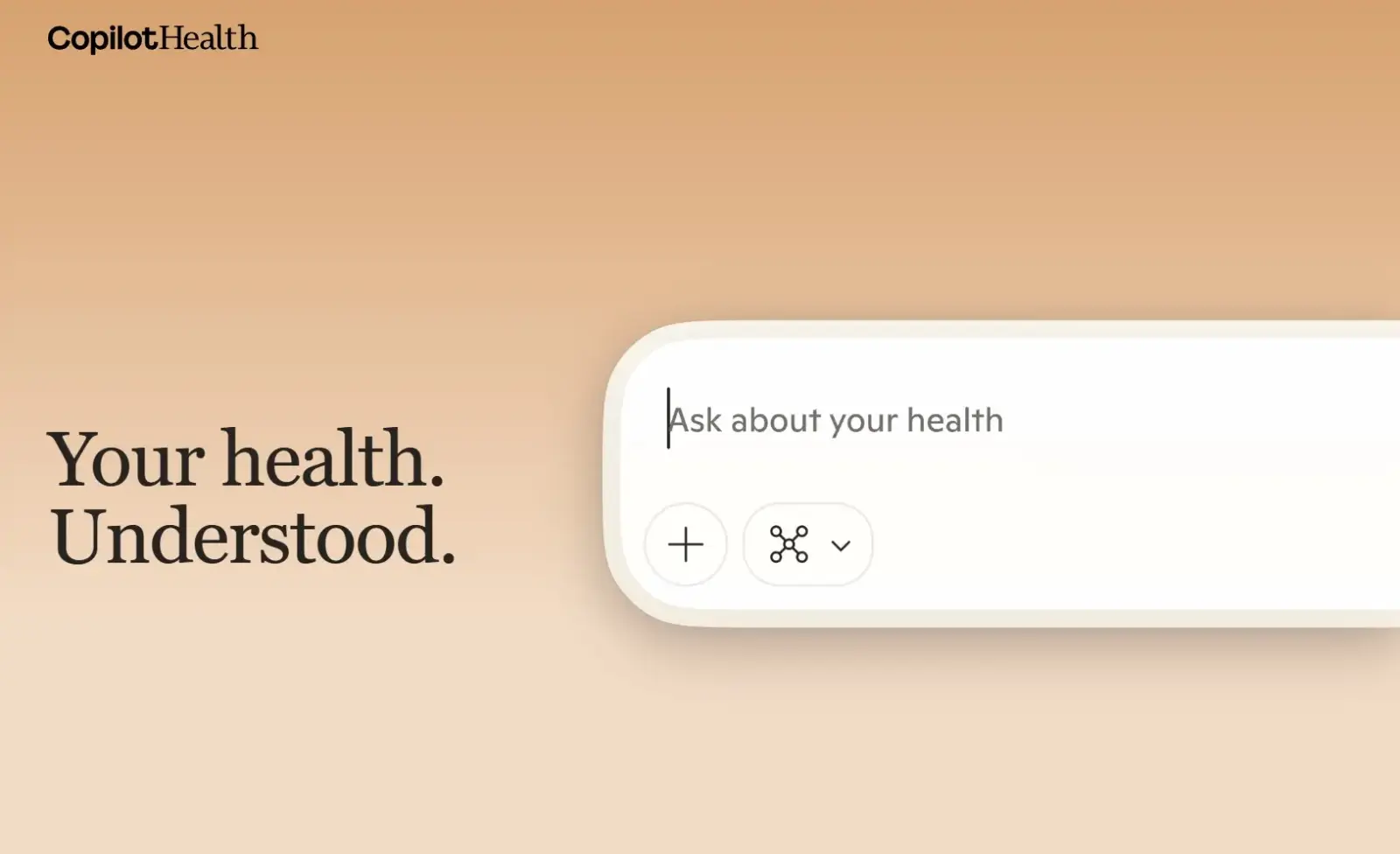 Microsoft Copilot Health interface showing health insights
