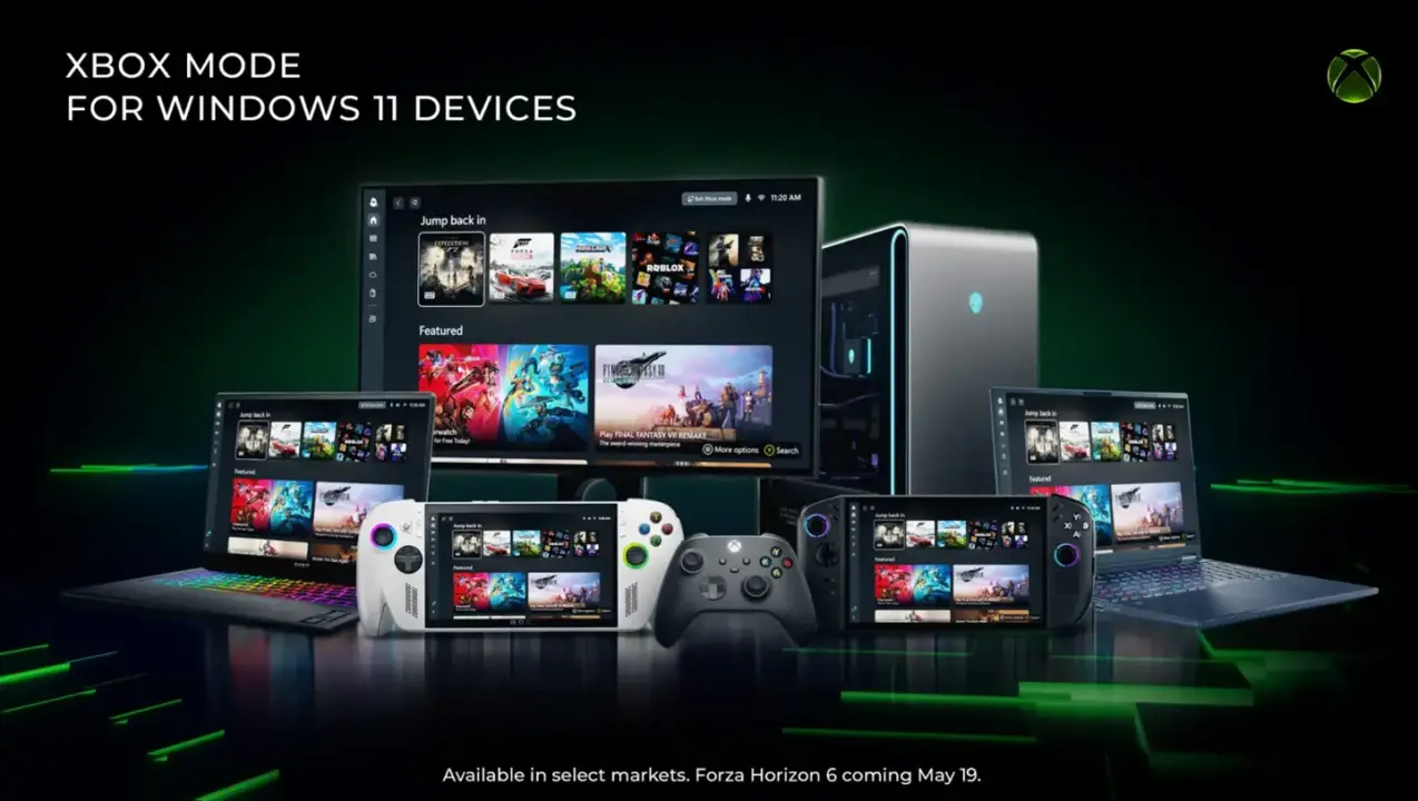 Microsoft Launches Xbox Mode for Windows 11