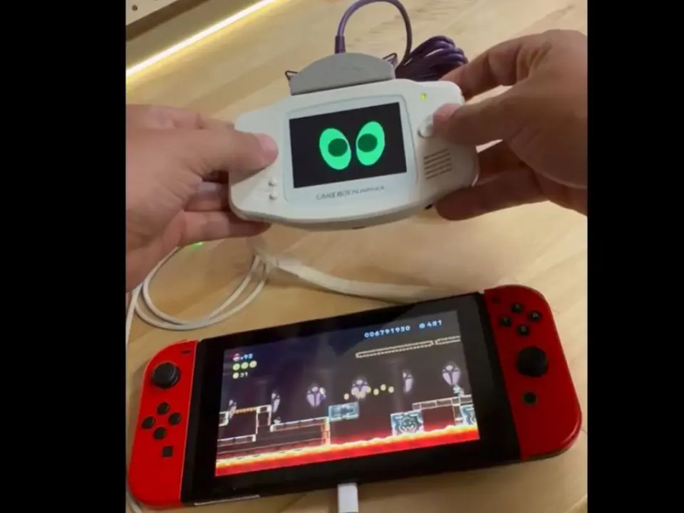 Modder Turns Game Boy Advance Into Nintendo Switch Controller