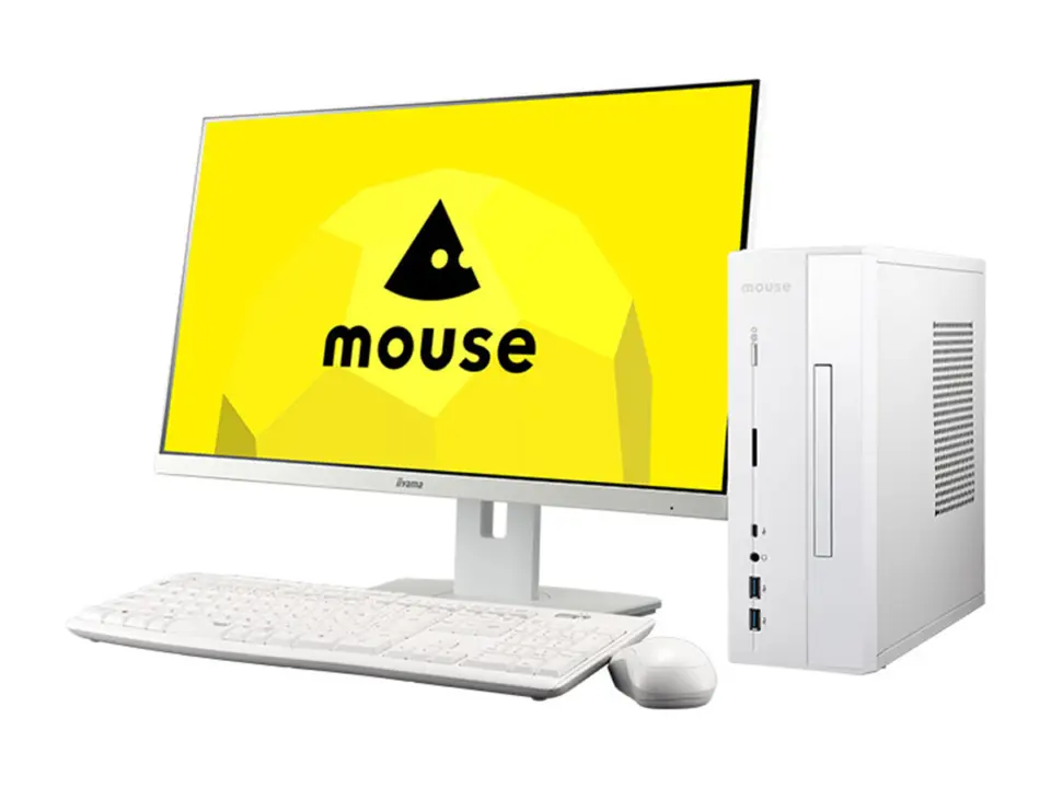 Mouse Computer Adds White Chassis to 99mm Wide Slim Desktop PC mouse SH
