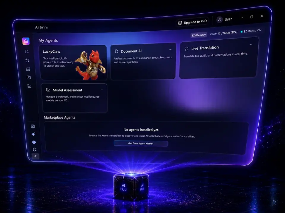 MSI AI Jinni Debuts at COMPUTEX 2026: Hybrid Cloud-Local AI Hub for Everyone
