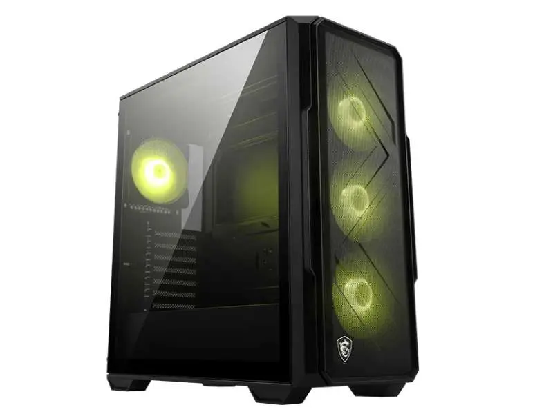 MSI MAG FORGE 340R AIRFLOW mid-tower gaming PC case with ARGB fans