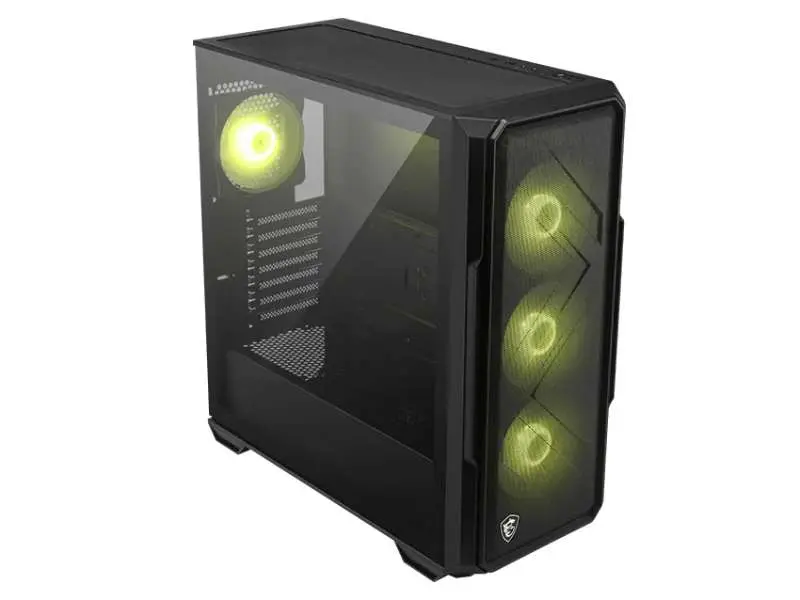 MSI MAG FORGE M120R AIRFLOW mini-tower chassis priced at $47 USD