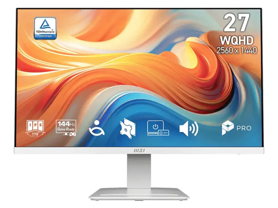 MSI PRO MP273QW E14 27-Inch WQHD Business Monitor Launches May 21