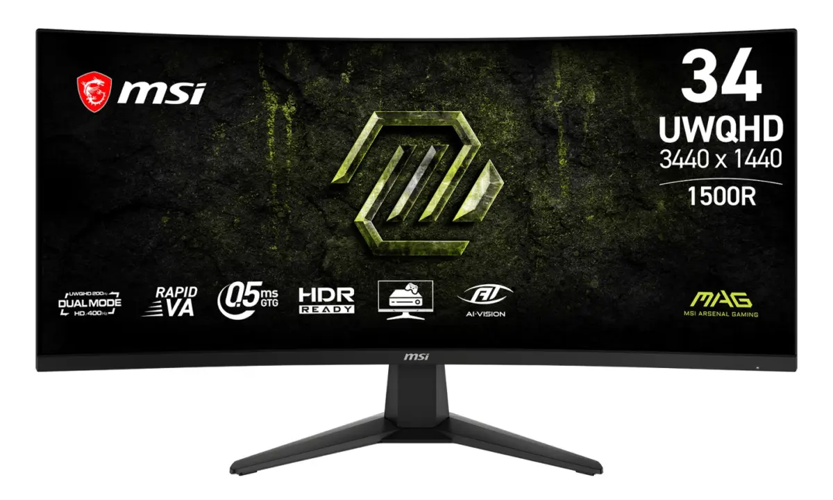 MSI Unveils MAG 346CQDF E20 Gaming Monitor with UWQHD and FHD Modes